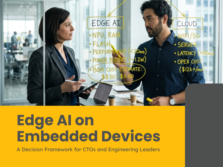 Edge AI is the most over-promised capability in embedded product development right now.