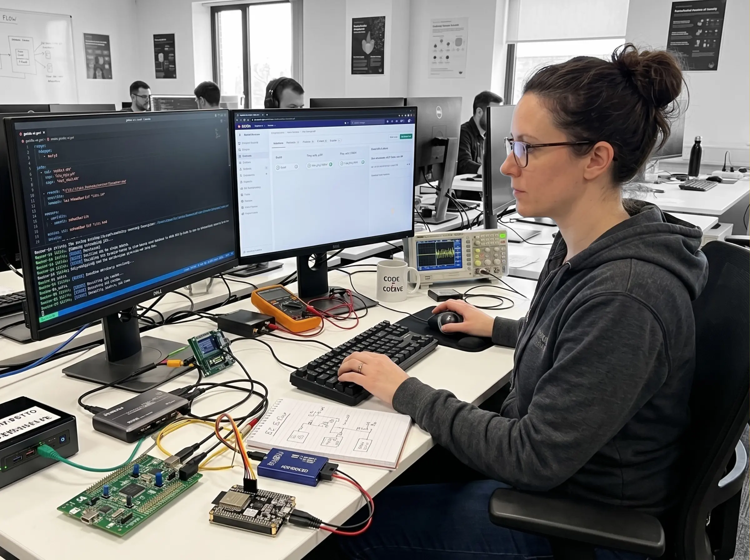 Self-Hosted CI Runners for Embedded E2E Testing