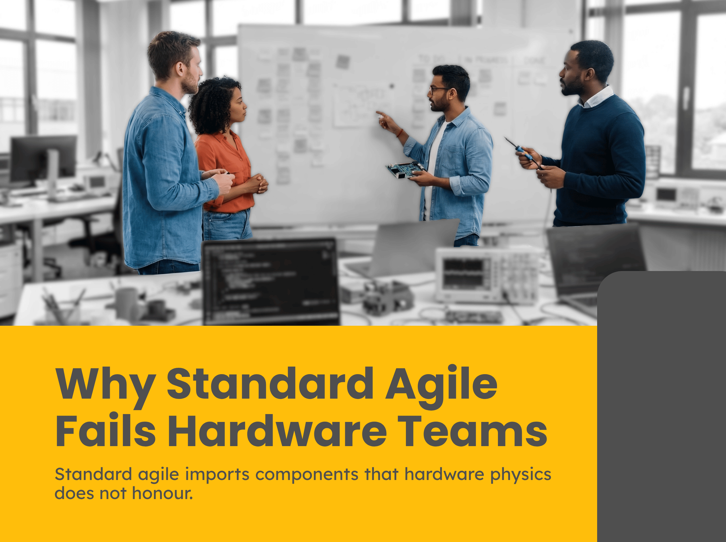 Why Standard Agile Fails Hardware Teams and the Dual-Cadence Model That actually Works