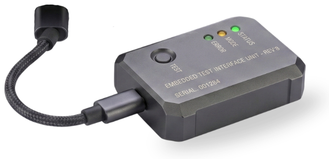 Embedded test interface unit