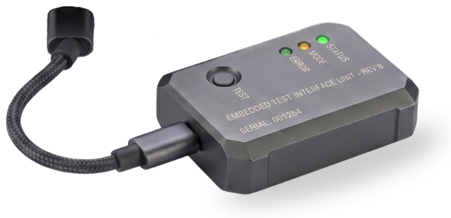 Embedded test interface unit